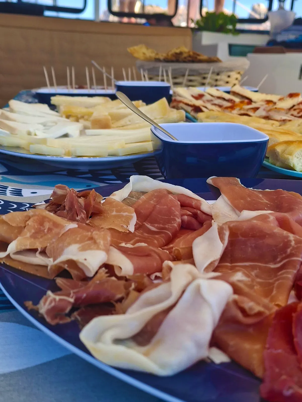 pranzo a bordo del veliero helena